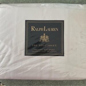 Ralph Lauren Polo Sheet in Elegant Cream